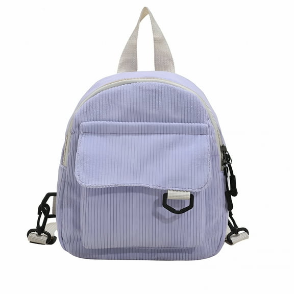 TELOLY Home Essentials Back to School Small Backpack Purse for Women Aesthetic Mini Backpack Purse Cute Backpack Tiny Corduroy Backpack Mini Bookbag Purse (7.483.549.05in)
