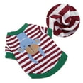 thumbnail image 5 of Camisa Para Perros, Ropa Para Perros, Camiseta A Rayas Para Mascotas, Sudadera Suave, Camisa De Algodón A Rayas Para Cachorros, Ropa Para Mascotas De Otoño E Invierno Para Perros ANGGREK Descripción de la referencia, 5 of 5
