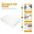 thumbnail image 3 of KAKOWELY Caja De Transparente Para Oficina Con Tapa Y Gran Capacidad De Almacenamiento, 3 of 7