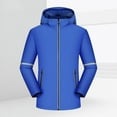 thumbnail image 2 of Men's Detachable Windbreaker Jacket Water-Resistant Outdoor Warm Jacket, 2 of 3