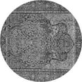 thumbnail image 1 of Ahgly Company Indoor Round Persian Gray Traditional Area Rugs, 7' Round, 1 of 1