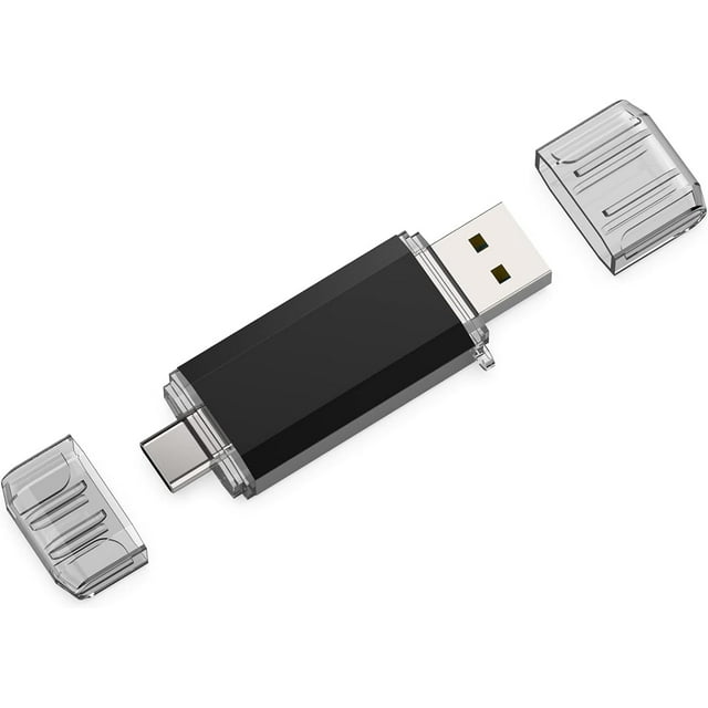 ORUYROP 64GB USB C Flash Drive, Type C Photo Stick Dual Drive USB 3.0 Thumb Drive Memory Stickfor USB C Smartphones, Tablets, PC, New MacBook