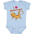 thumbnail image 3 of Inktastic I Love Bearded Dragons Boys or Girls Baby Bodysuit, 3 of 5