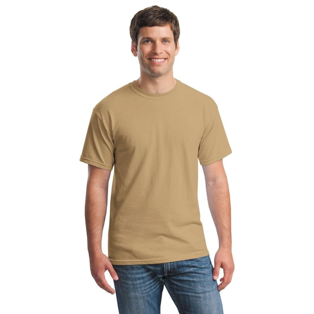 Gildan T-Shirt Jersey Confort Col Renforcé pour Hommes