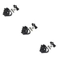 thumbnail image 2 of ZheElen Black Motorcycle Brake Lever Extension Pedal Easy Installation Motorcycle Extender Bracket Pad 3Set, 2 of 6