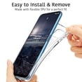 thumbnail image 3 of CoverON For Nokia G21 / Nokia G11 Phone Case, Flexible Slim Lightweight TPU Minimal Cover, Clear, 3 of 8