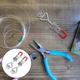 thumbnail image 3 of Shisuyan Self Lock Toggle Latches Stainless Steel 2Pcs 3.7X1.2X0.5In, 3 of 8