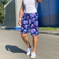 thumbnail image 2 of KLL crystal Skull flower star for Men's 1-Pack Shorts,Sleep Pajama Shorts for Men Soft Pj Shorts Men's Pajama Bottoms Sleepwear -XX-Large, 2 of 7