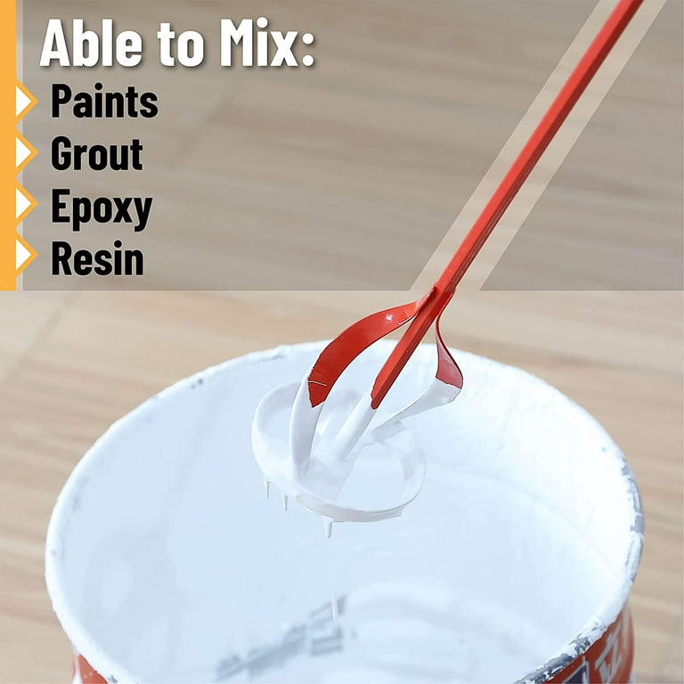 Epoxy Mixer for Drill-5 Gallon Paint and Epoxy Resin Mixing