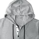 thumbnail image 5 of pstuiky camiseta de hombre, Camiseta informal de manga corta con cuello redondo y botones de color liso para hombre camisas casuales para hombre s, 5 of 8