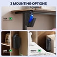 Quick Access Biometric Mounted Safe – Drop-Down Design with Fingerprint ...