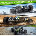thumbnail image 5 of AUOSHI 1:18 Scale 4WD Brushless RC Car 60 km/h High-Speed Remote Control Truck with Metal Gears, Independent Suspension, LED Lights, 5 of 6