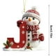thumbnail image 3 of Adornos navideños, adornos navideños, regalos navideños, 26 letras, decoración para árbol de Navidad, colgante, adornos para árbol de Navidad, adornos navideños DIY, decoración navideña, decoración co, 3 of 9