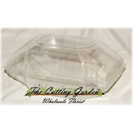 Clear Floral Corsage Box 7x5x4 25pcs