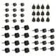 thumbnail image 1 of 24 Juegos de Puntas de Reparación de , Clavijas de Grifo, Reparación Negra para , Accesorios para de Mujer DIY, 1 of 9