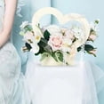 thumbnail image 4 of 1 Pcs Heart Shaped Flower Box, Best Friend Flower Gift Bag With Handle, Empty Bouquet Bags For Wedding, Bridal, Engagement Party,Mother'S Day,Valentine'S Day, Birthday Parties, Home Decoration, 4 of 10
