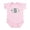 Petal Pink, variant on - Sweden Euro Style Code Infant Bodysuit - Baby Light Bodysuit, Size Newborn - 24 Months