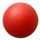 thumbnail image 3 of Bola de silicona Sunnimix Fitness Yoga Massager para espalda Hombro Músculo relajante rojo, 3 of 8