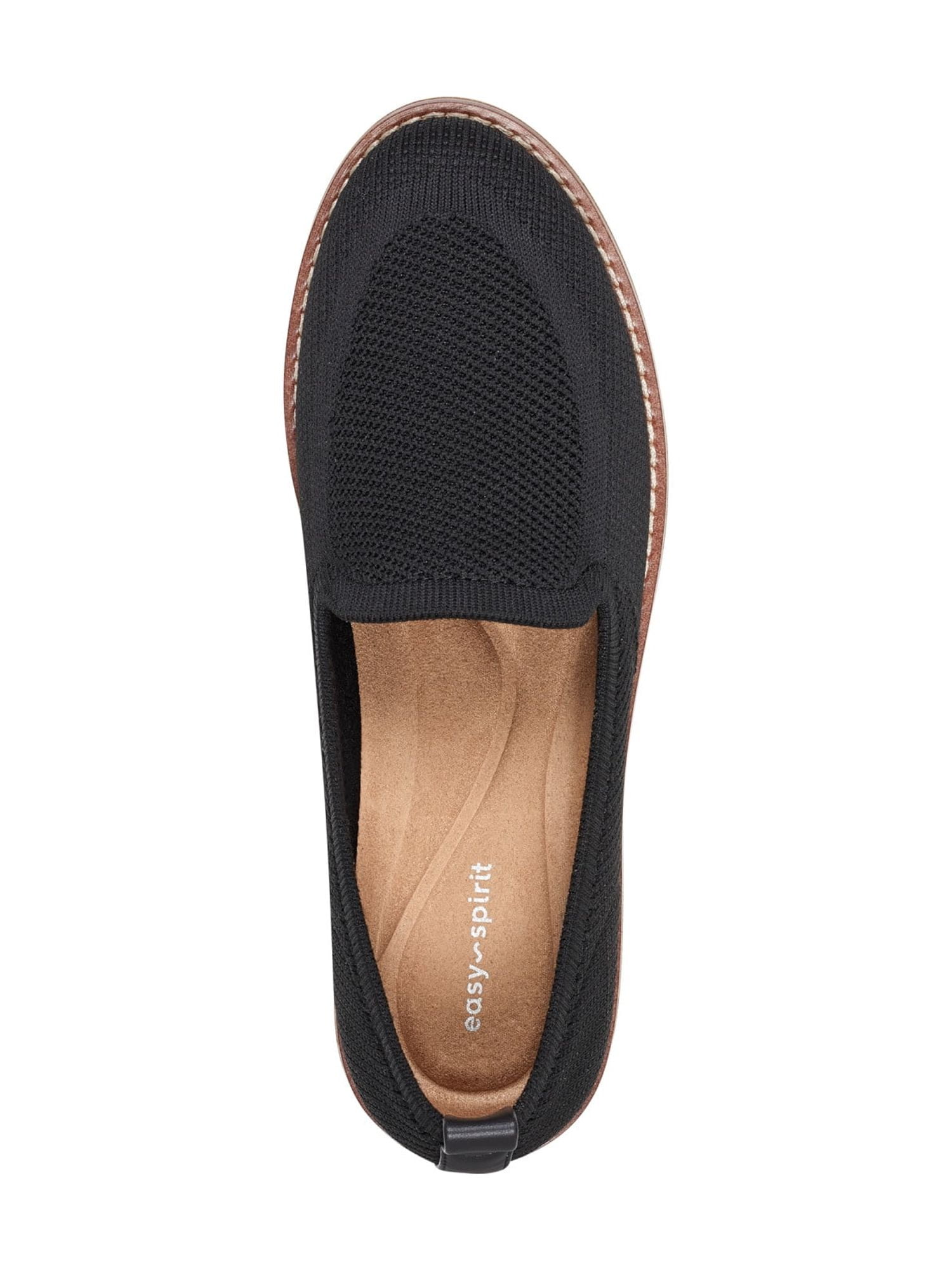 Easy Spirit Women's Vanessa Slip On Knit Comfort Loafer, Wide Width Available