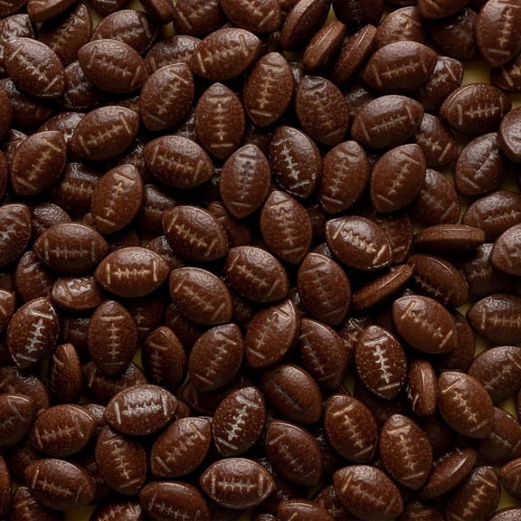 Oasis Supply Sports Ball Sprinkles, Football Shapes - 3 oz