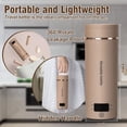 thumbnail image 4 of Travel Electric Kettle Portable Mini Kettle,Small Hot Water Boiler with 4 Temperature Settings,304 Stainless Steel, Fast Boiling Water with Auto Shut, 4 of 7