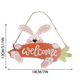 thumbnail image 3 of Easter Wooden Letter Sign With Adorable Cartoon Bunny – For Holiday & Kids' Room, 3 of 6