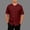 Wine, variant on Men's Sun Protection Shirt Water Resistant Short Sleeve Button Down Shirts Quick Dry Cooling for Hiking Fishing Yellow