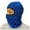 Blue, variant on Xfvqtps Mens Full Face Mask Distressed Woolen Yarn Solid Color Balaclava Breathable Sunshade Outdoor Cycling Motorcycle Ski Hooded Hat Blue