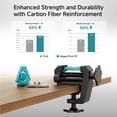 thumbnail image 2 of Filamento para impresora 3D Creality Hyper PLA-CF, 1,75 mm, 1 kg, negro, 2 of 8