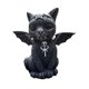 thumbnail image 1 of Gato, Adornos Artesanales De Resina De Gato De Halloween, Escultura De Animales Para Estanterías, Patio Trasero, Balcón Eigraketly HA041890-01, 1 of 6