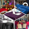 thumbnail image 4 of Efavormart 60x126" Rectangle BLACK Wholesale SATIN Tablecloth Banquet Linen Wedding Party Restaurant Tablecloth, 4 of 10