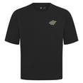 thumbnail image 2 of Men's Levelwear  Black Minnesota Wild Copper Oversized Luxe Signature Knit T-Shirt, 2 of 3