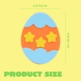 thumbnail image 4 of Joyfy 24Pcs Easter Egg Craft Kit for Kids,Egg Foam Magnets DIY Easter Arts and Crafts for Easter Art Activites Home School Easter Decoration, 4 of 8