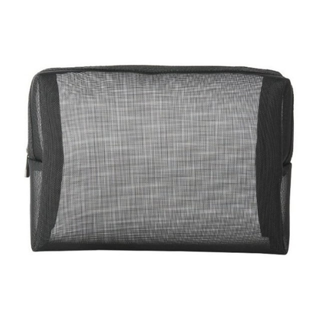 Ovzne Sheer Mesh Toiletry Bag Home Practical Office Storage Bag On Clearance