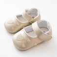 thumbnail image 2 of Otqutp Cat Print Walking Shoes for Toddlers Hook and Loop Non Slip Sneakers Baby Girls Solid Soft Rubber Sole Shoes, 2 of 4