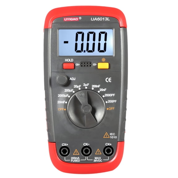 UYIGAO UA6013L High Digital LCD Capacitor Capacitance Meter Tester