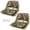 Light Camouflage, variant on Garvee Boat Seat Set of 2 – Folding Low Back Marine Chairs with Thick Padded Cushion, Waterproof, for Fishing, Jon Boats, Speedboats, Light Green