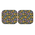 thumbnail image 7 of Xecao Colorful Sunflowers for Foldable Car Sun Shades (2-Pack) offer sun protection with an easy-fold design for convenient windshield shading., 7 of 7