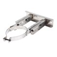 thumbnail image 1 of GUOOL Support de Tuyau de Cheminée Pince Durable en Acier Inoxydable Accessoire Collier de Serrage de Conduit de Fumée Argent, 1 of 9