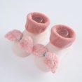thumbnail image 2 of WUANDIXFA Children's Socks Cute Soft Kids Toddlers Boys Girls Newborn Baby Socks Winter Warm Socks Princess Socks Floor Socks,Pink,12-36 Months, 2 of 4