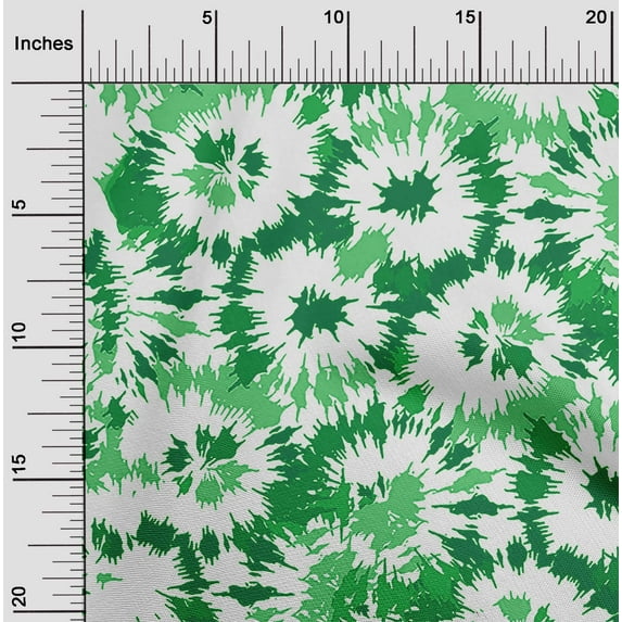 oneOone Velvet Green Fabric Florals Craft Projects Decor Fabric Printed By The Yard 58 Inch Wide