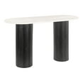 thumbnail image 2 of Izola Console Table White & Black, 2 of 6