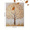 thumbnail image 3 of Qisvanset Golden Tree Canvas Wall Art 15.75x11.81 Inches, 3 of 8