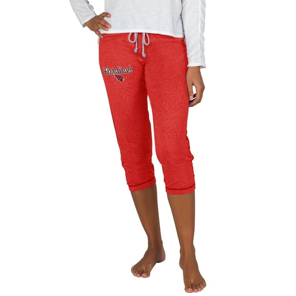 Women's Concepts Sport Red Arizona Cardinals Quest Knit Capri Pants