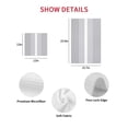 thumbnail image 7 of Light Grey Striped Kitchen Dish Towels for Drying Dishes Set of 4, White Simple Neutral Modern Waffle Weave Microfiber Hand Tea Bathroom Towels Quick Dry & Absorbent Towel 15.7x23.6, 7 of 7