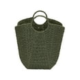 thumbnail image 4 of Household Essentials Paper Rope Basket with Handles, Natural Woven Woven Storage Basket, Great for Decoration or Organization, 4 of 7