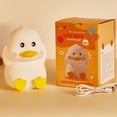 thumbnail image 2 of Lámpara Sensor Táctil Sincronización Recargable USB Con Nocturna Pato Lindo (luz Colorida), 2 of 6