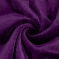 thumbnail image 5 of IROINNID Formal Dress for Women Wedding Guest Evening Party Formal Dress Strapless Solid Color Block Button Off The Shoulder Long Sleeve Jumpsuit Wide Leg Pants Rompers,Purple, 5 of 6