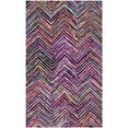thumbnail image 2 of SAFAVIEH Nantucket Suzette Zigzag Stipes Cotton Area Rug, Multi, 2'3" x 3'9", 2 of 10