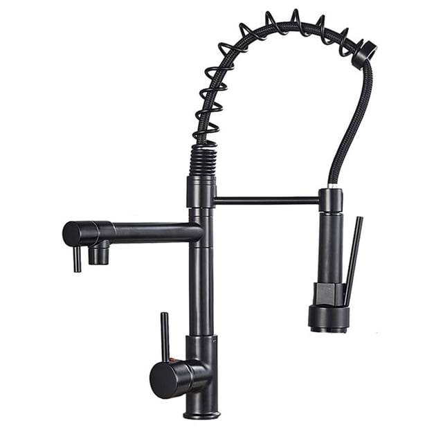 Llave Mezcladora Grifo de cocina Monomando Acabado Negro Mate